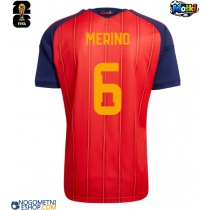 Moški Nogometni dresi Španija Mikel Merino #6 Domači SP 2026 Kratek Rokav